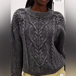 Frankie Cable Knit Sweater